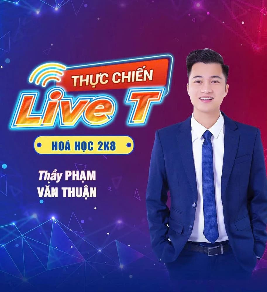 LIVE T - Luyện đề - Hoá học 2K8 - PVT