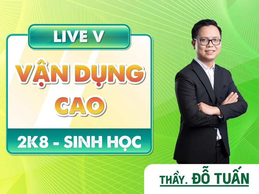 CẤP TỐC VỀ ĐÍCH 2K8 SINH HỌC - DT