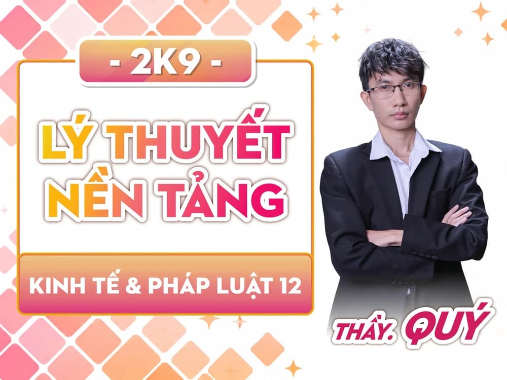 LÝ THUYẾT NỀN TẢNG KT&PL 12 2k9 - NQ